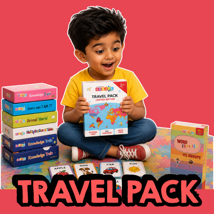 Collection image for: Travel Pack Card Games for Kids – Portable Educational Pocket Games
