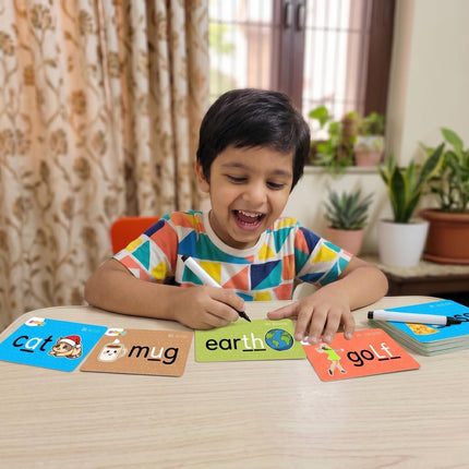 Spell Master | Master Phonics, Vowels & Digraphs | Learning Cards for Kids