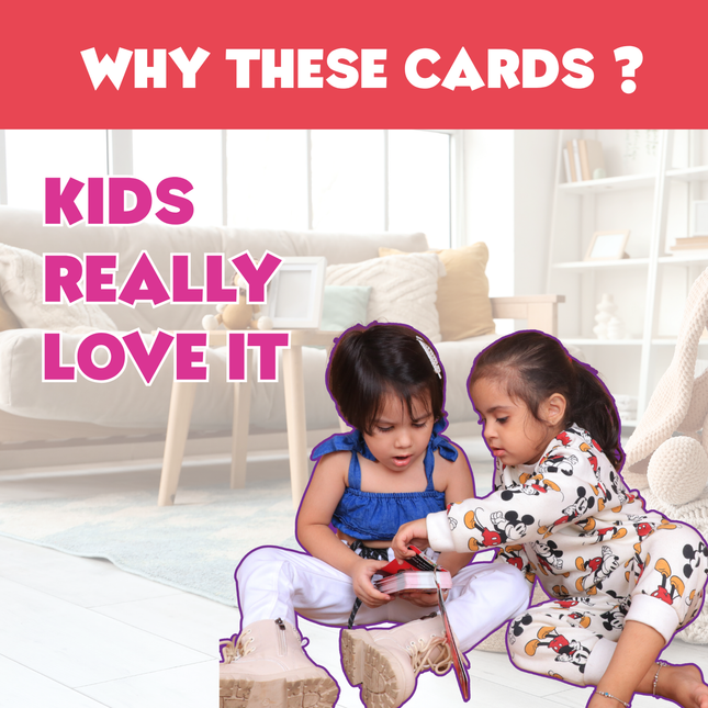Knowledge Train Level 1 for Kids | GK Question & Answer Cards