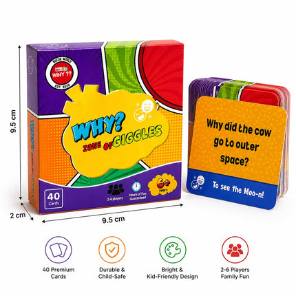 Why Zone of Giggles | Laugh-Out-Loud Family Card Game for Kids & Adults