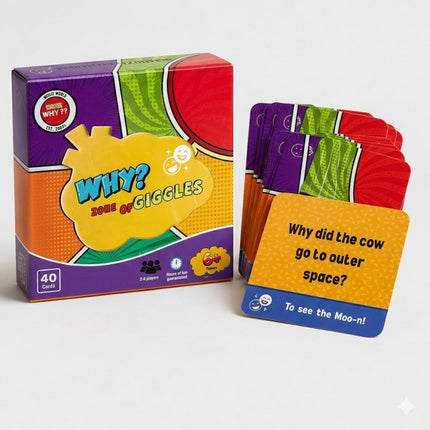 Why Zone of Giggles | Laugh-Out-Loud Family Card Game for Kids & Adults