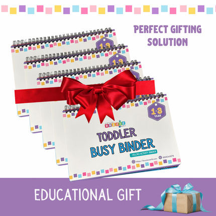 Creative cognitive development binder for young learners