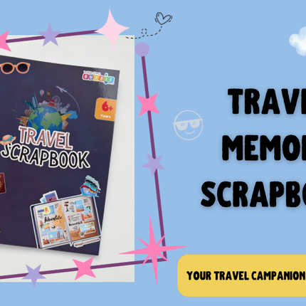 Interactive creative writing and doodle journal for kids
