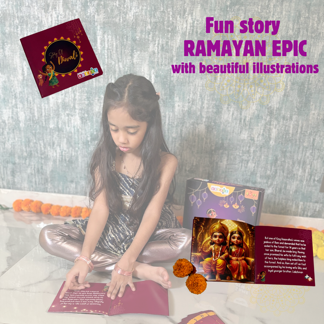 Educational Diwali gift set for children by BuzzieWorld