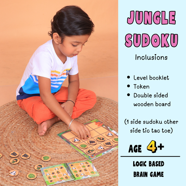 Educational logic learning game for preschoolers