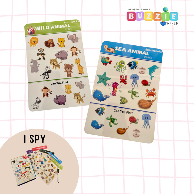 Educational observation challenge game for toddlers