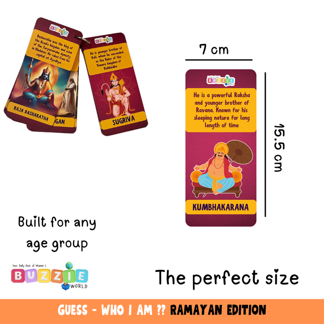 Educational Ramayan trivia game for preschool and school kids