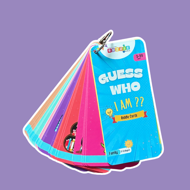 Guess Who I Am educational guessing game for kids