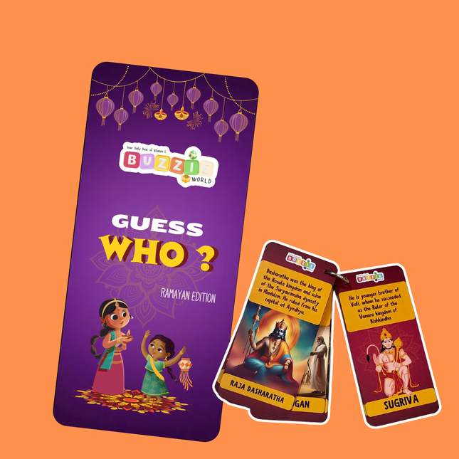 Guess Who I Am Ramayan Edition mythology game for kids