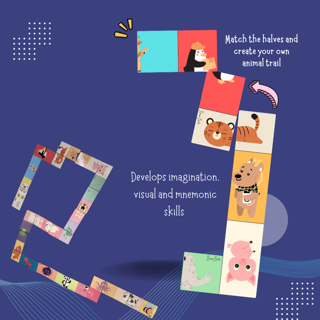 Interactive animal habitat trail game by BuzzieWorld