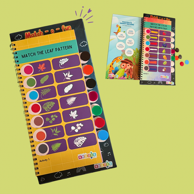 Match-O-Fun educational matching game for kids