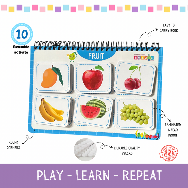 Kids matching and fine motor skill learning activities