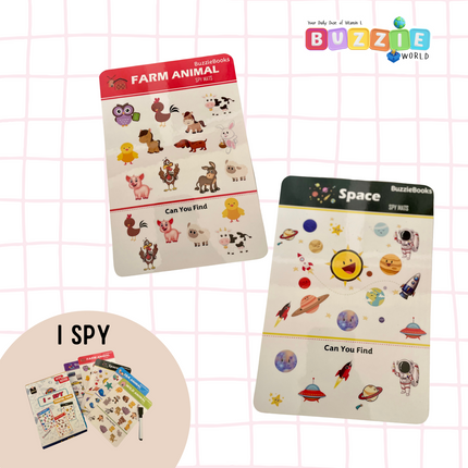 Kids object recognition and concentration activity