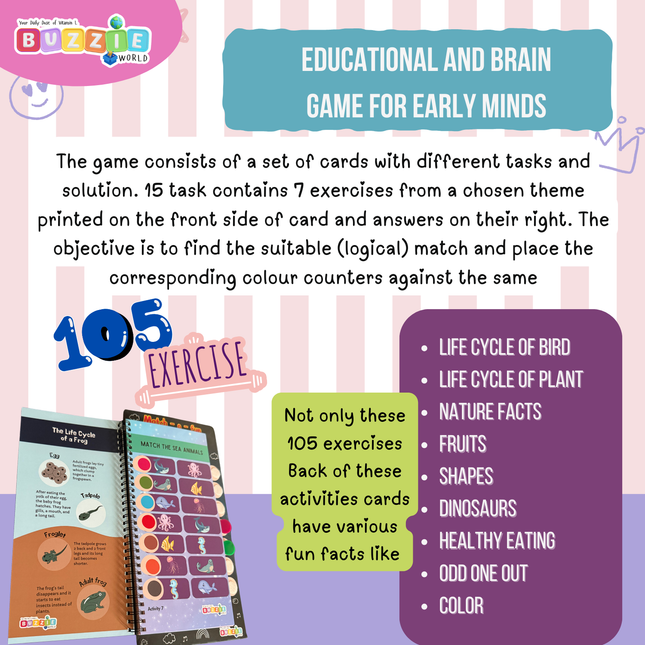 Interactive object recognition and pairing game for children