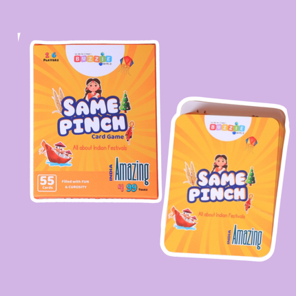Same Pinch family card game for kids and adults