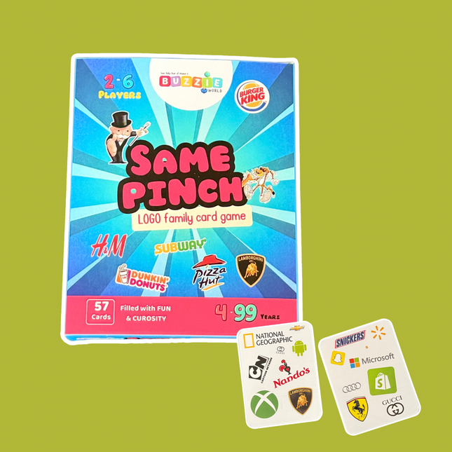 Same Pinch Logo matching game for kids and families