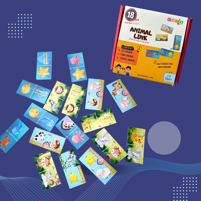 Screen-free animal learning activity for toddlers