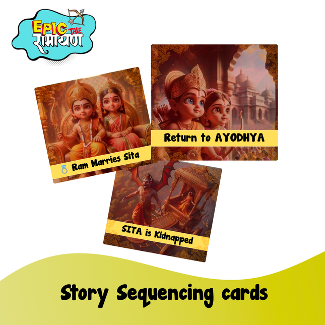 Screen-free Indian mythology activity for children