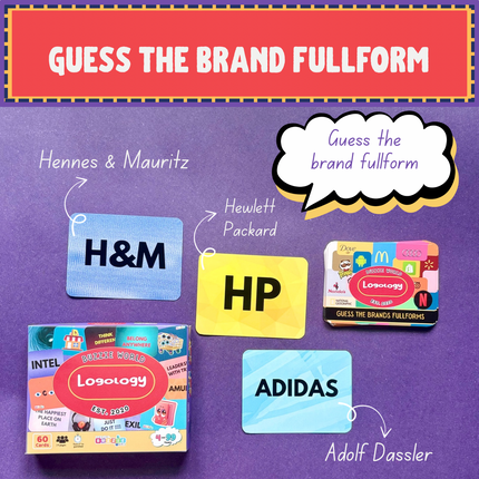 Screen-free educational logo recognition game by BuzzieWorld