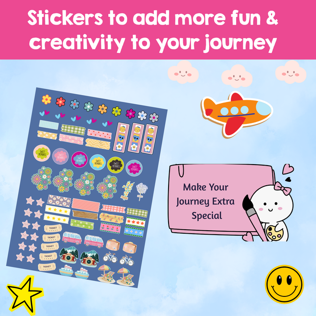 Screen-free travel creativity kit by BuzzieWorld