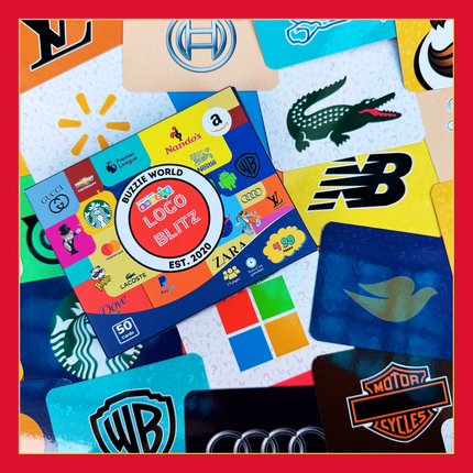 Travel-friendly logo matching activity for young learners