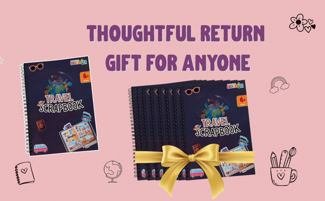 Educational travel-themed activity set for preschoolers